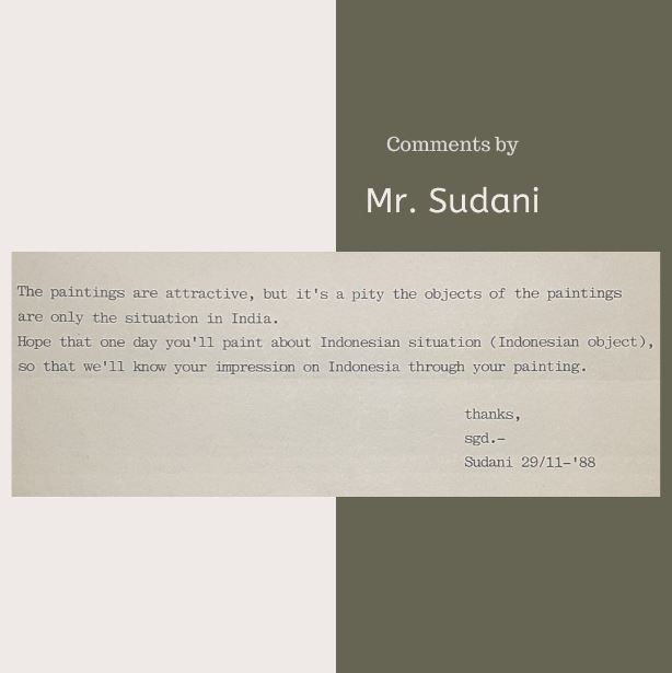 Comments by Mr. Sudani