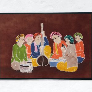 Musicians Wall Art – Indonesian Batik